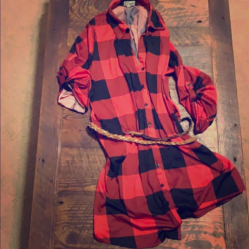 Buffalo Plaid Tunic